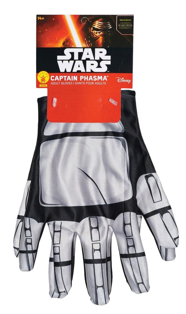 Star Wars The Force Awakens Adult Costume Accessory Captain Phasma Gloves